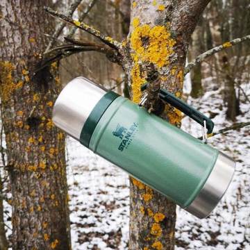 Stanley Klasik Vakumlu Çelik Yemek Termosu 0.94 Lt- Yeşil