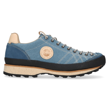 Lomer Italy Bio Naturale Canvas Vibram Full Çarşaklı Ayakkabı Jeans Mavi