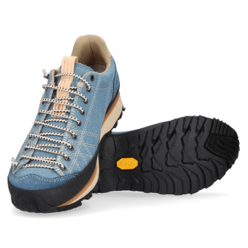 Lomer Italy Bio Naturale Canvas Vibram Full Çarşaklı Kadın Ayakkabı Jeans Mavi