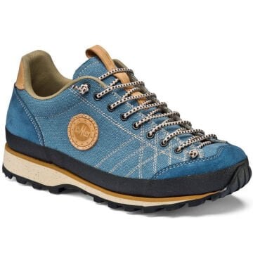 Lomer Italy Bio Naturale Canvas Vibram Full Çarşaklı Ayakkabı Jeans Mavi