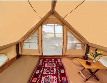 Madfox Burton Glamping Cotton Inflatable Şişme Çadır MZ
