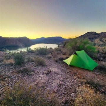 Night Cat Lanshan-2 2 Kişilik 4 Mevsim Ultralight Çadır - Yeşil