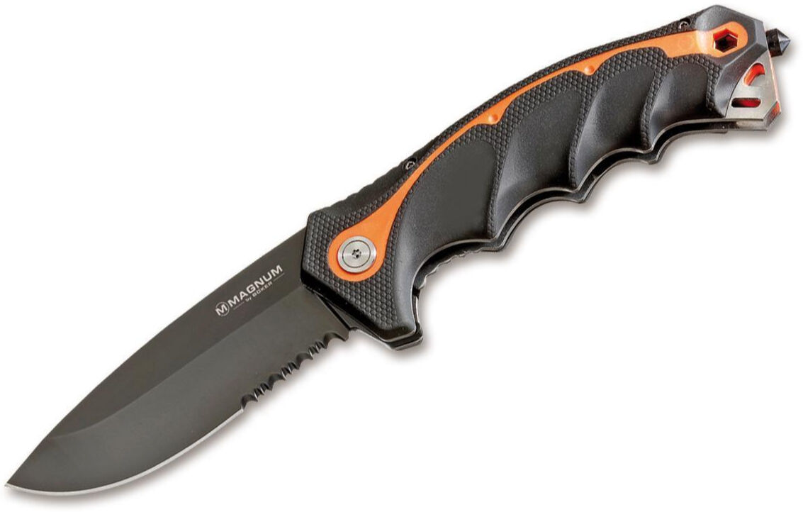 Böker Magnum Chainsaw Attendant Black Çakı
