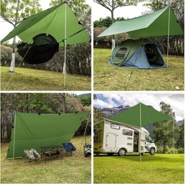 Night Cat TM-01 300 x 360 cm Tarp - Yeşil