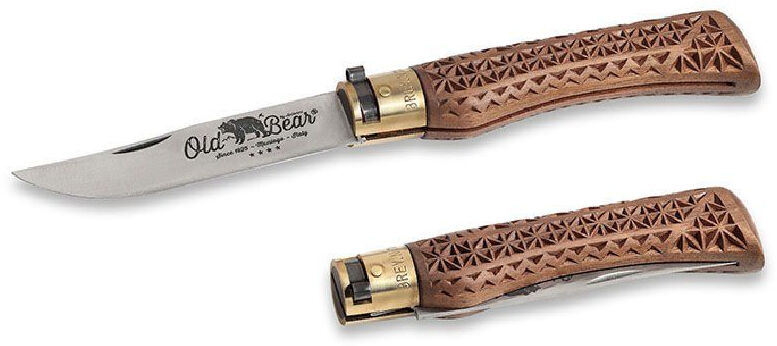 Old Bear 19 Cm Koleksiyon Ceviz Sap 7 1/2'' M Çakı