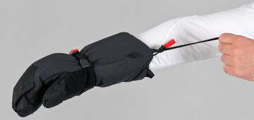 Pajak Sherpa 2.0 Siyah 900 Fill RDS Kaz Tüyü Unisex Ekspedisyon Eldiveni