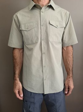 High Mountain Kaçkar Relax-Strech Yazlık Gömlek Bej Large