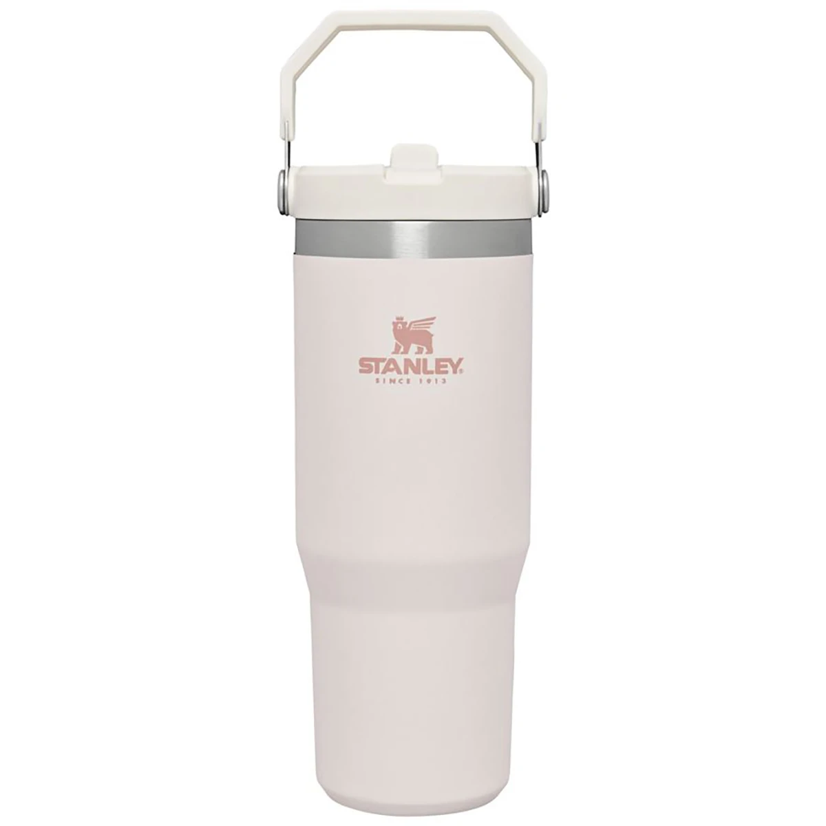 Stanley The IceFlow Flip Straw Pipetli Termos Bardak 0,89 LT Açık Pembe