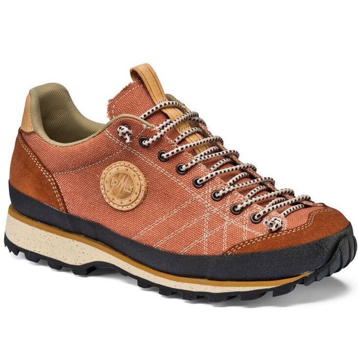 Lomer Italy Bio Naturale Canvas Vibram Full Çarşaklı Kadın Ayakkabı Jasper