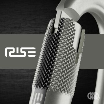 Kong X-Large Carbon RISE Lock Otomatik 3 Kilitli Triactlock 50KN Çelik D Karabina 411ME0999KK