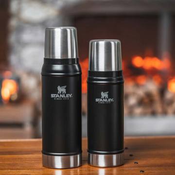 Stanley Klasik Vakumlu Termos 0.47 Lt 0,47 LT - Siyah