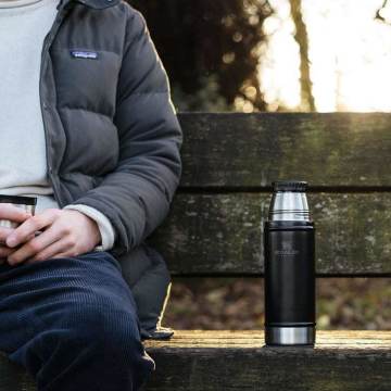 Stanley Klasik Vakumlu Termos 0.47 Lt 0,47 LT - Siyah