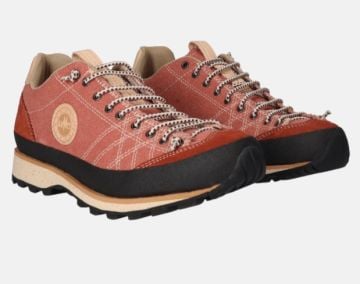 Lomer Italy Bio Naturale Canvas Vibram Full Çarşaklı Kadın Ayakkabı Jasper