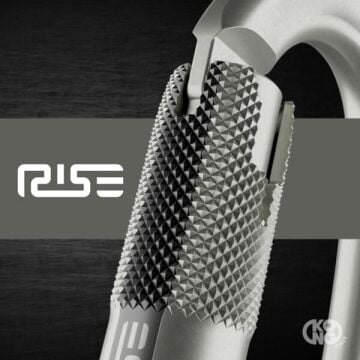 Kong Ovalone Carbon RISE Lock Otomatik 3 Kilitli 40 kN Çelik Oval Karabina 412LE0999KK