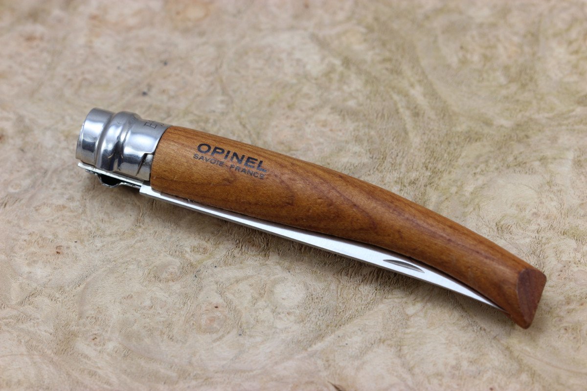 Opinel Inox Kiraz Saplı 10 No Fleto Çakı (000643)