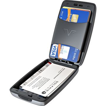 Tru Virtu Cash & Cards Alüminyum Cüzdan 14.10.2.0001