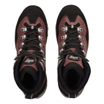 Lomer Italy Cristallo 2.0 Mtx Suede Waterproof Vibram Süet Deri Kadın Bot Borgogna