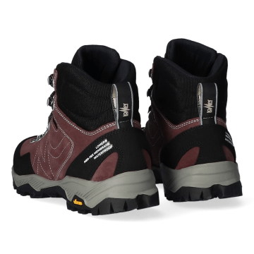 Lomer Italy Cristallo 2.0 Mtx Suede Waterproof Vibram Süet Deri Kadın Bot Borgogna
