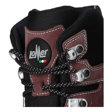 Lomer Italy Cristallo 2.0 Mtx Suede Waterproof Vibram Süet Deri Kadın Bot Borgogna