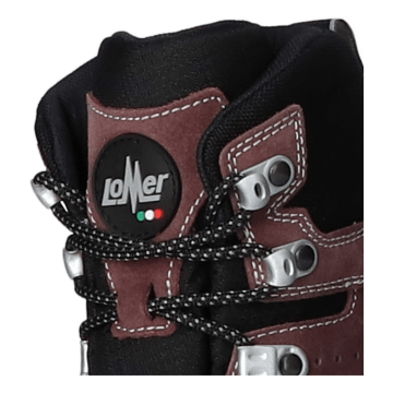 Lomer Italy Cristallo 2.0 Mtx Suede Waterproof Vibram Süet Deri Kadın Bot Borgogna