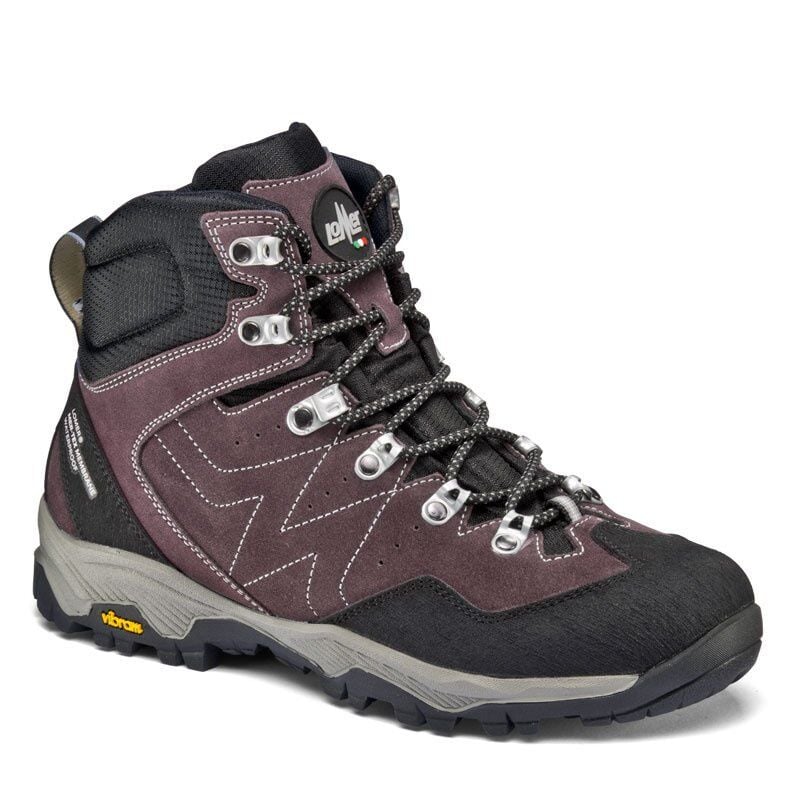 Lomer Italy Cristallo 2.0 Mtx Suede Waterproof Vibram Süet Deri Kadın Bot Borgogna