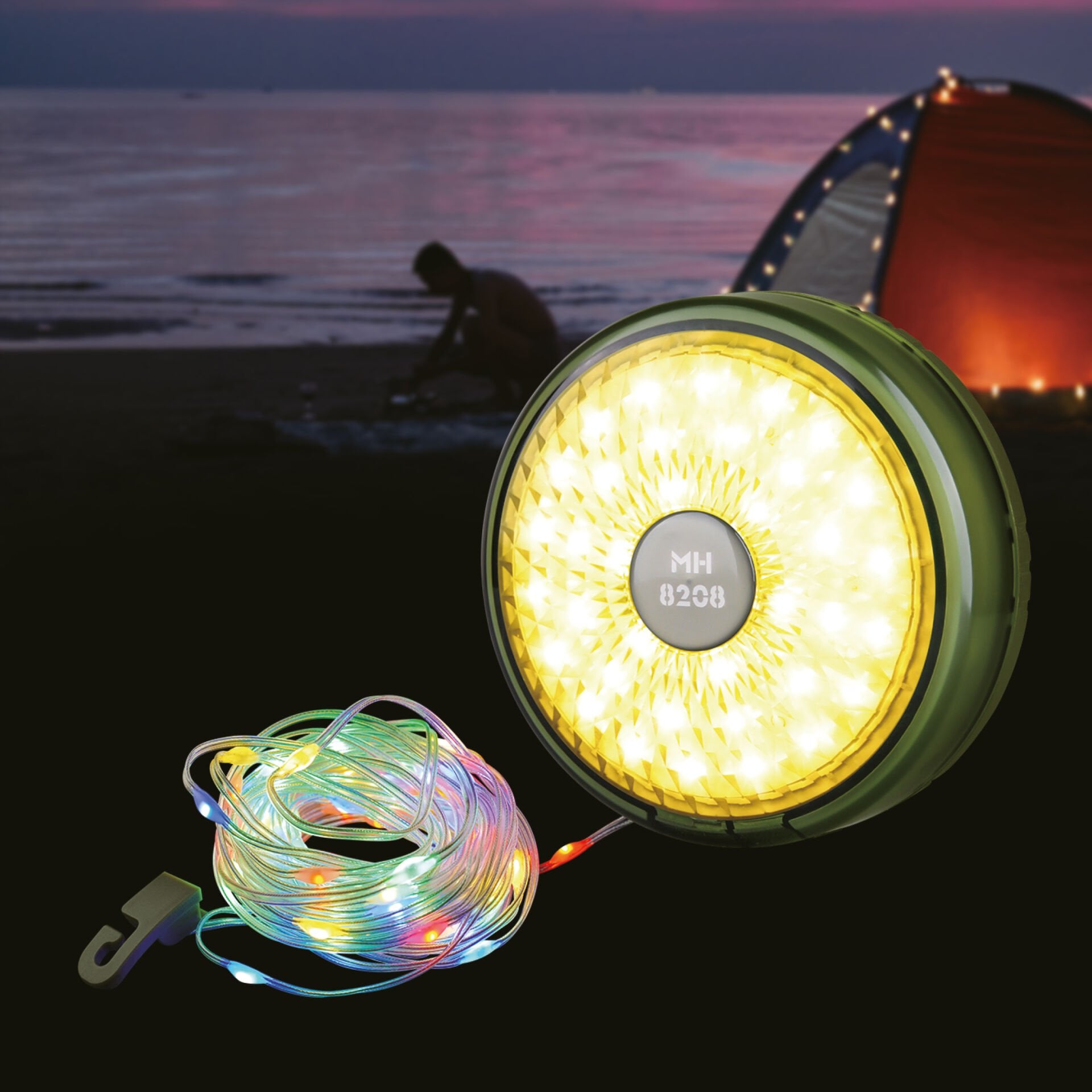 Headlight Şarjlı Ledli Kamp Lambası