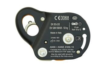Kong Back-Up Çift Modlu Düşüş Durdurucu, Halat Tutucu ve Emniyet Cihazı 10-12 mm 8021NO412KK (Otomatik Karabina Dahil)