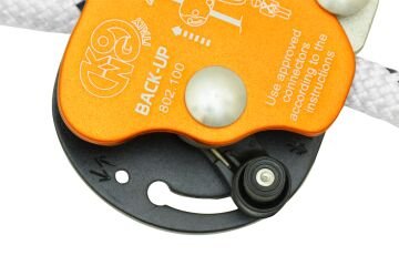 Kong Back-Up Çift Modlu Düşüş Durdurucu, Halat Tutucu ve Emniyet Cihazı 10-12 mm 8021NO412KK (Otomatik Karabina Dahil)