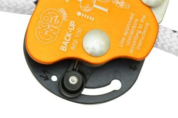 Kong Back-Up Çift Modlu Düşüş Durdurucu, Halat Tutucu ve Emniyet Cihazı 10-12 mm 8021NO412KK (Otomatik Karabina Dahil)