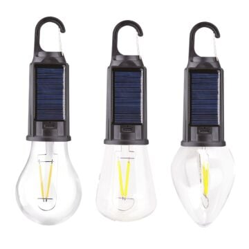 Headlight Şarjlı Güneş Enerjili Solar Kamp Lambası