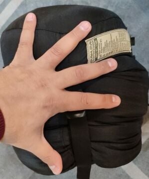 Bushlove Snag New -44C 800 Fill Kaz Tüyü Ultralight Uyku Tulumu Dark Night