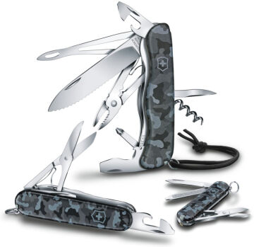 Victorinox 0.6223.942 Klasik 58 MM Lacivert Kamuflaj Çakı