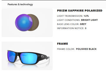 Oakley Masseter OMatter Çerçeve Prizm Polarize Lens Erkek Gözlük Sapphire OO9486-0560
