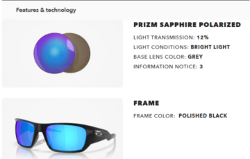 Oakley Masseter OMatter Çerçeve Prizm Polarize Lens Erkek Gözlük Sapphire OO9486-0560