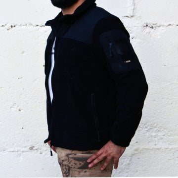 Metam Korumalı Siyah Tactical Polar