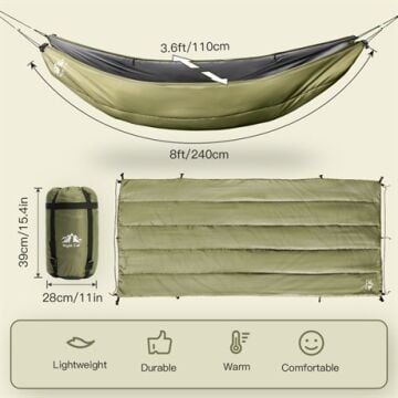 Night Cat SD-04 Şilte/Underquilt (Night Cat Hamaklarla Birlikte Kullanılır)