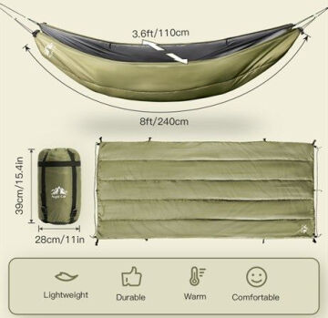 Night Cat SD-04 Şilte/Underquilt (Night Cat Hamaklarla Birlikte Kullanılır)