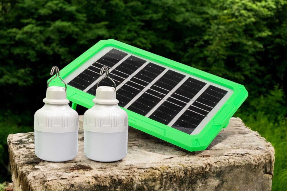 Headlight Şarjlı Güneş Enerjili Solar Kamp Lambası