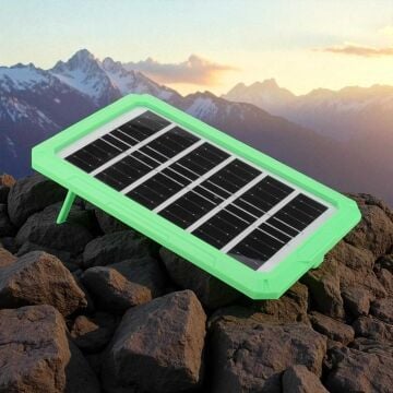 Headlight Şarjlı Güneş Enerjili Solar Kamp Lambası