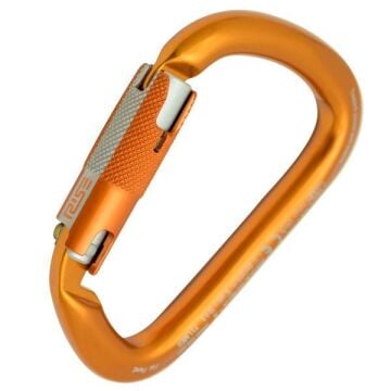 Kong X-Large Alu RISE Lock 30KN Otomatik Kilitli Alüminyum D Karabina EN 362 - EN 12275 711ME0OPOKK Orange