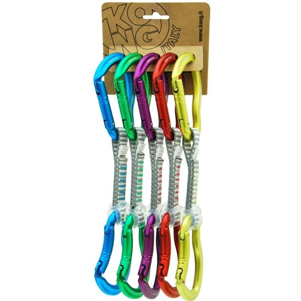 Kong Ergo Anniversary Quickdraw Ekspress Set – Hızlı Bağlantı, Dağcılık ve Spor Tırmanış İçin Özel Sınırlı Seri