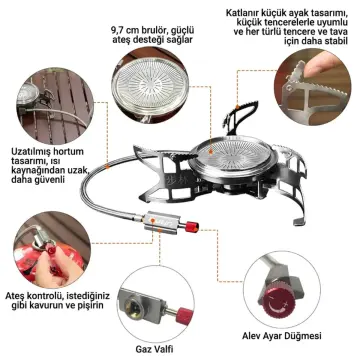 Bulin BL100-B15N 3800W WindPro UltraLight Kamp Ocağı
