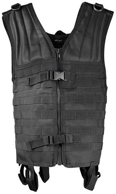 Sturm Molle Carrier Weste Siyah Yelek