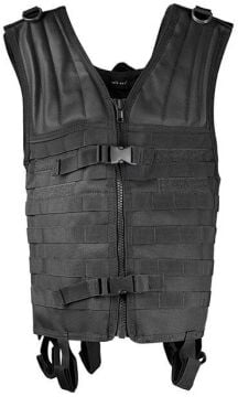 Sturm Molle Carrier Weste Siyah Yelek