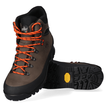 Lomer Italy Bormio Pro Stx Waterproof Vibram 2,2 mm Deri Erkek Bot Antra/Black