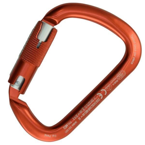 Kong X-Large Alu RISE Lock 30KN Otomatik Kilitli Alüminyum D Karabina EN 362 - EN 12275 711ME0RPRKK Red