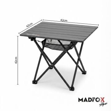 Madfox Apex Katlanabilir Alüminyum Kamp Masası 42*42*42 cm