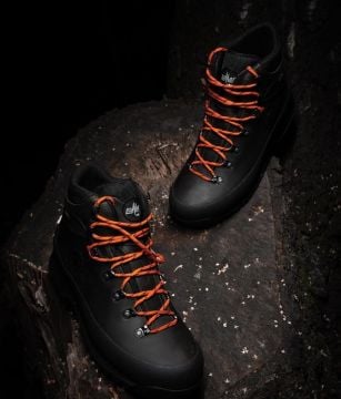 Lomer Italy Bormio Pro Stx Waterproof Vibram 2,2 mm Deri Erkek Bot Antra/Black