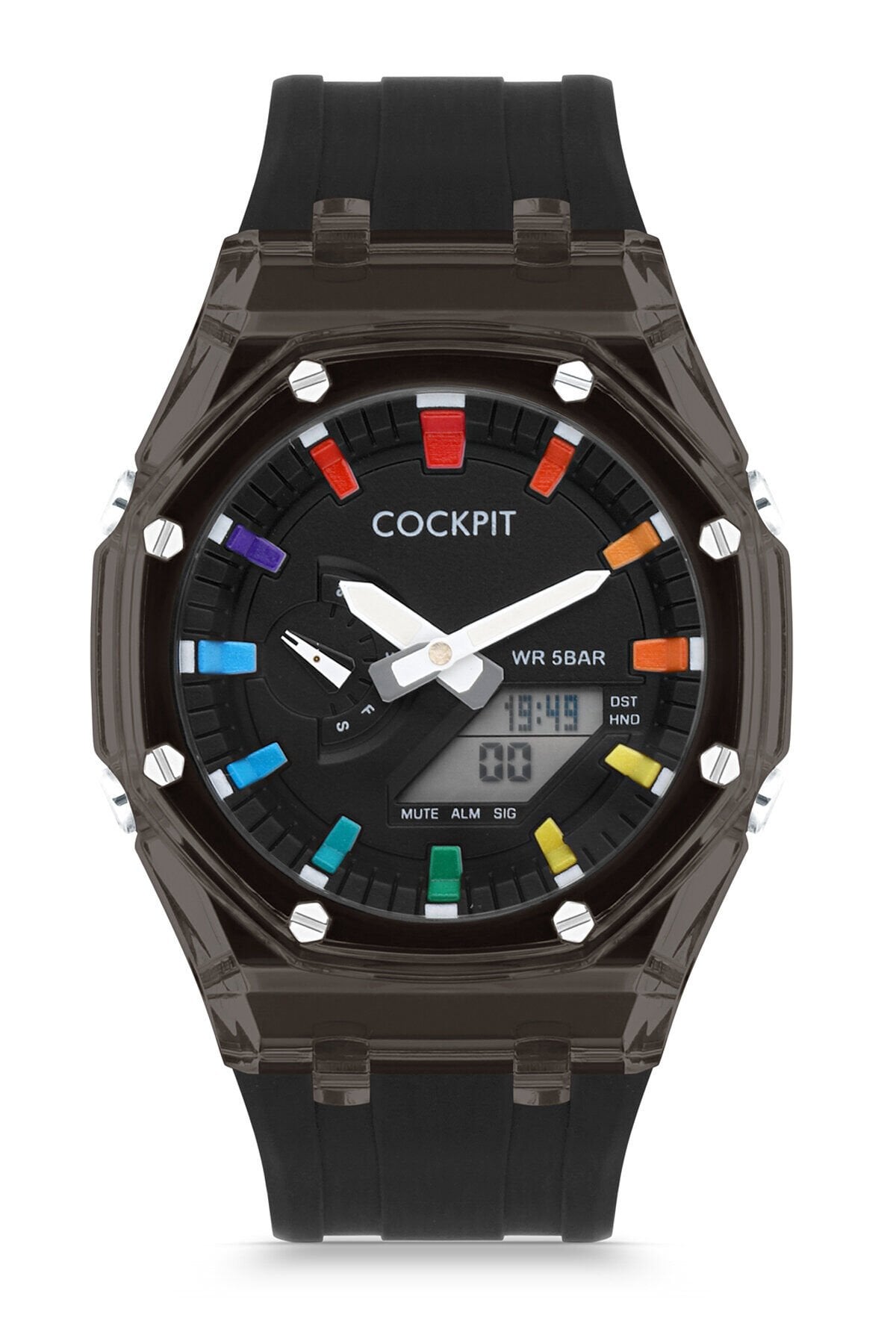 COCKPIT CK-2210BK ERKEK KOL SAATİ