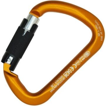 Kong X-Large Alu Auto Block Triactlock Otomatik 3 Kilitli Alüminyum D Karabina 711MM0OPNKK Turuncu